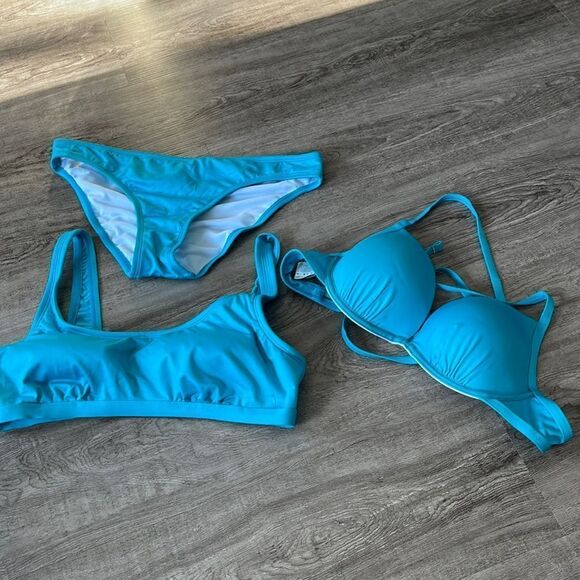 Lord & Taylor Design Lab Three Piece Swim Suit NEW - Picture 1 of 4